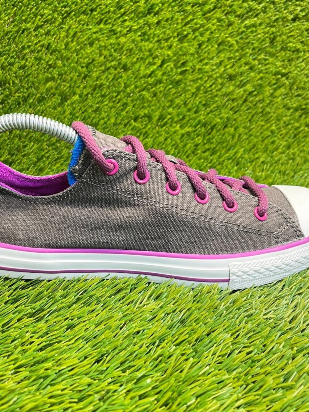 Converse Chuck Taylor Double Tongue OX Girls Size 6Y Athletic Shoes Sneakers